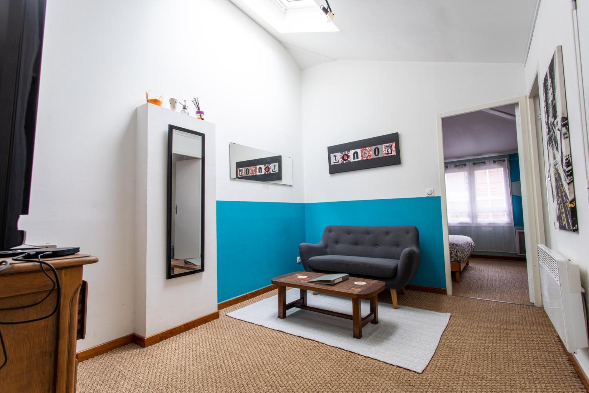 T2 Toulouse 40M2, Lit Queen Size, Climatisation, Quartier Sympa, Terrasse Bagian luar foto