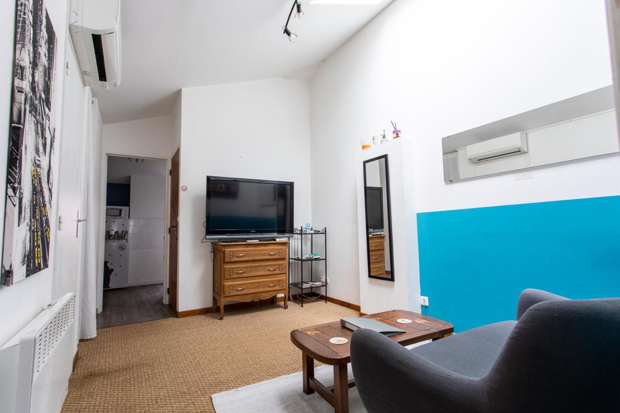 T2 Toulouse 40M2, Lit Queen Size, Climatisation, Quartier Sympa, Terrasse Bagian luar foto